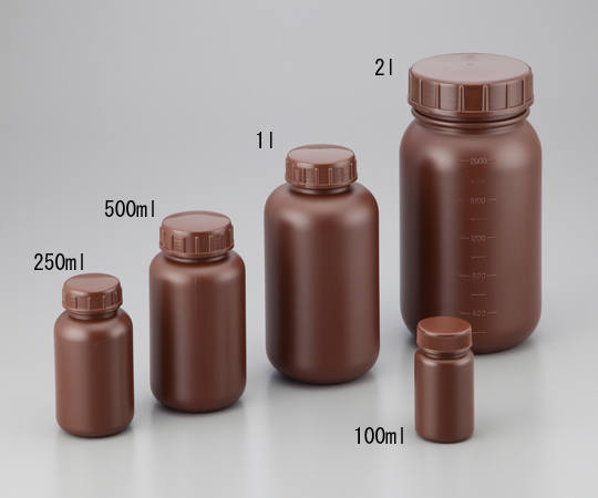 Wide-Mouth Bottle HDPE Product, Shading　(Leakless glass bottle)