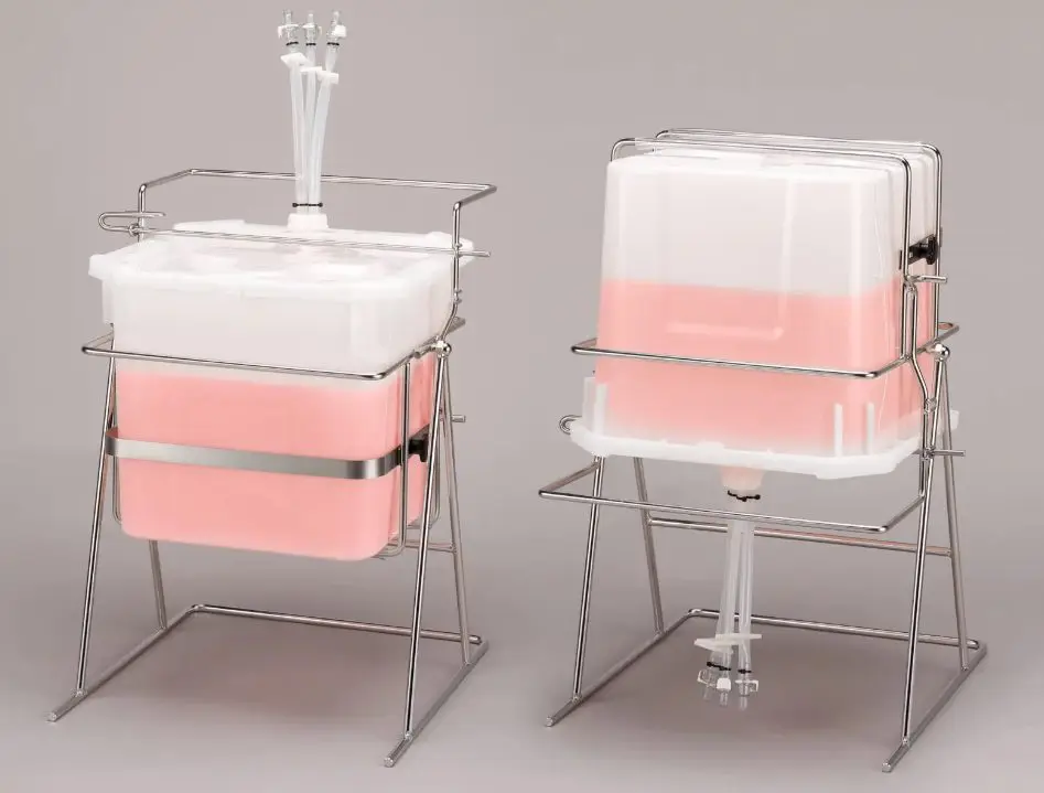 Steritainer+  「3D Single Use Sterile Bag」「Ganma Beam Sterilized」「Conforming to USP Class VI」
